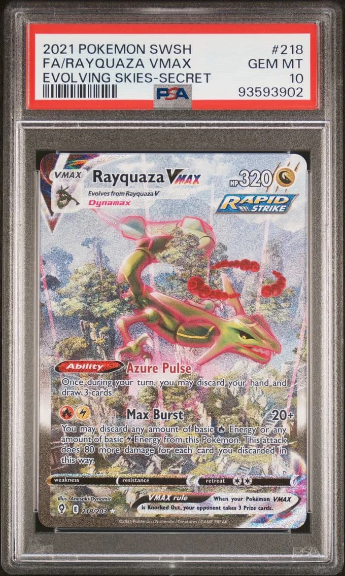 Rayquaza VMAX slab