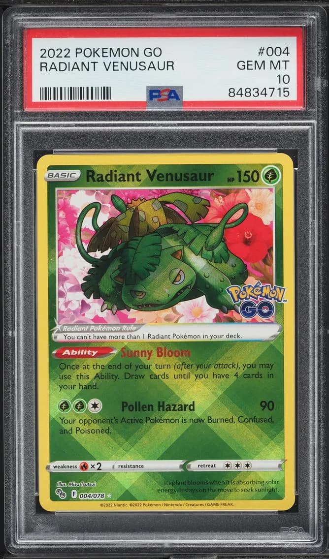 Radiant Venusaur slab