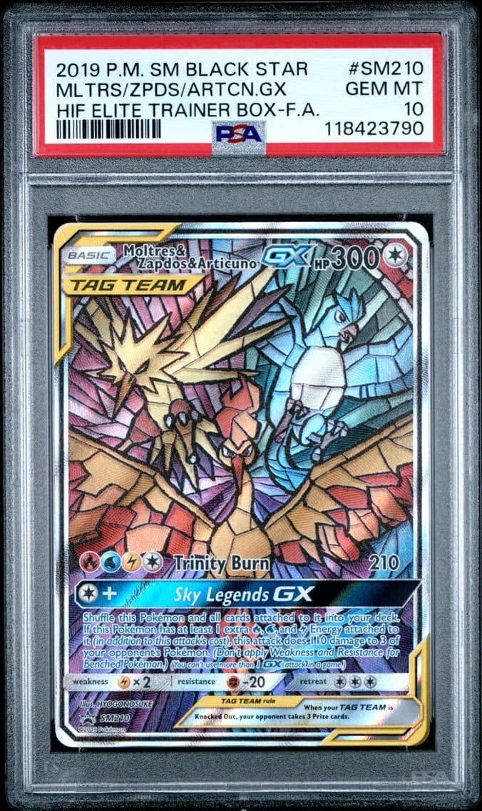 Moltres & Zapdos & Articuno-GX slab