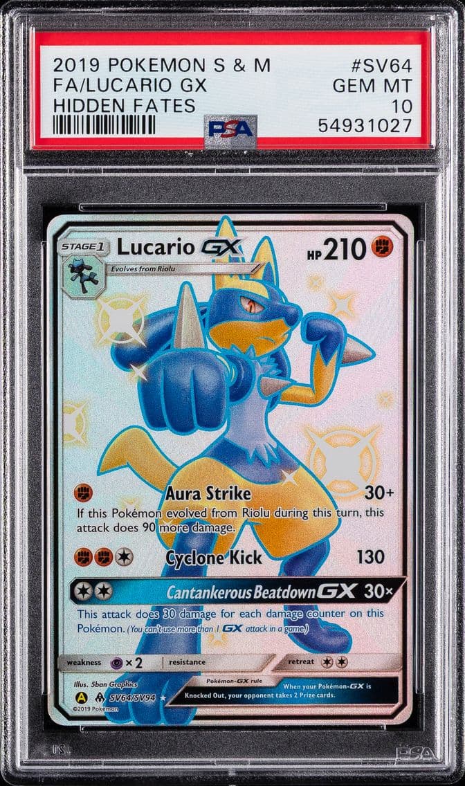 Lucario-GX slab