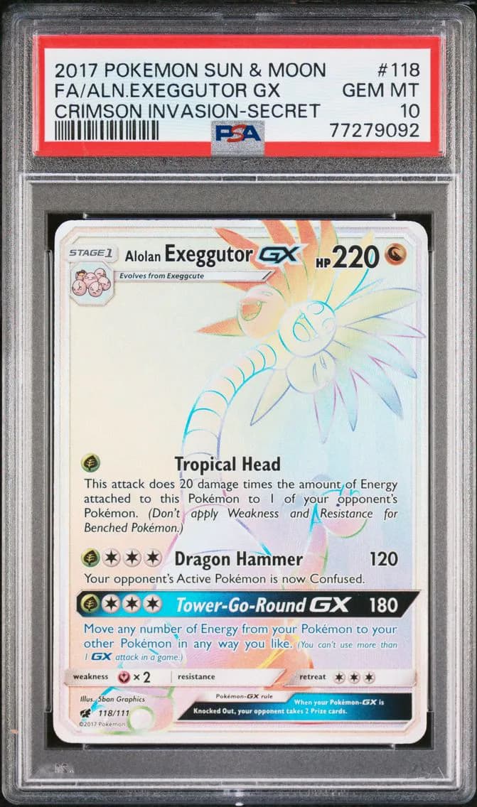 Alolan Exeggutor-GX slab