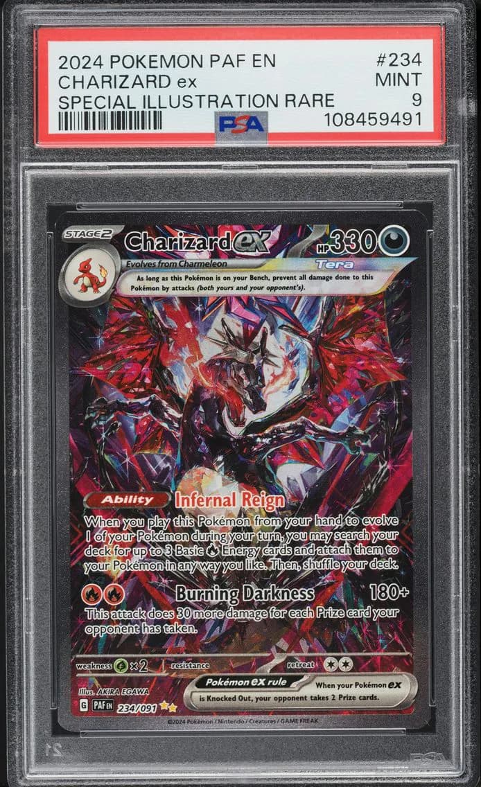 Charizard ex slab