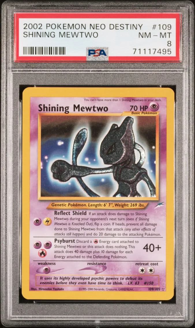Shining Mewtwo slab