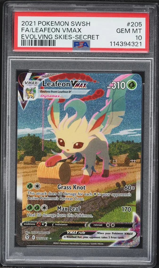 Leafeon VMAX slab