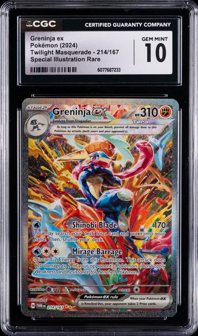 Greninja ex slab