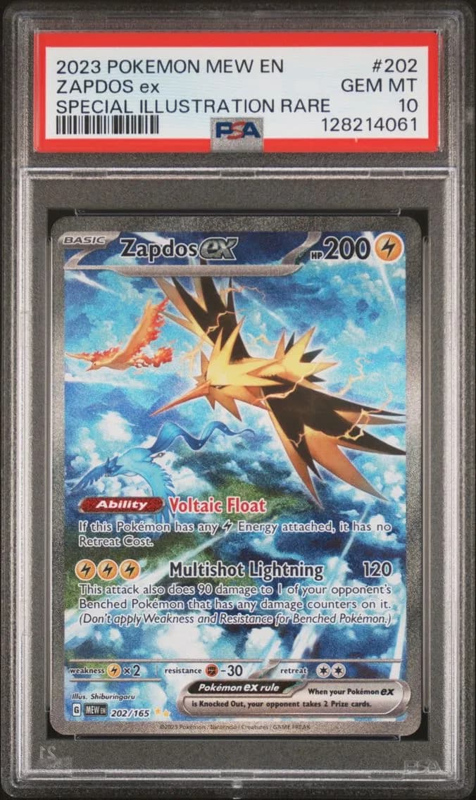Zapdos ex slab