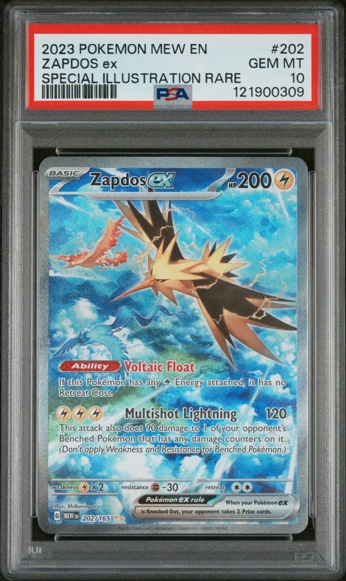 Zapdos ex slab