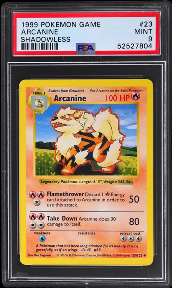 Arcanine slab