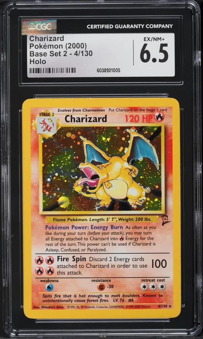 Charizard slab