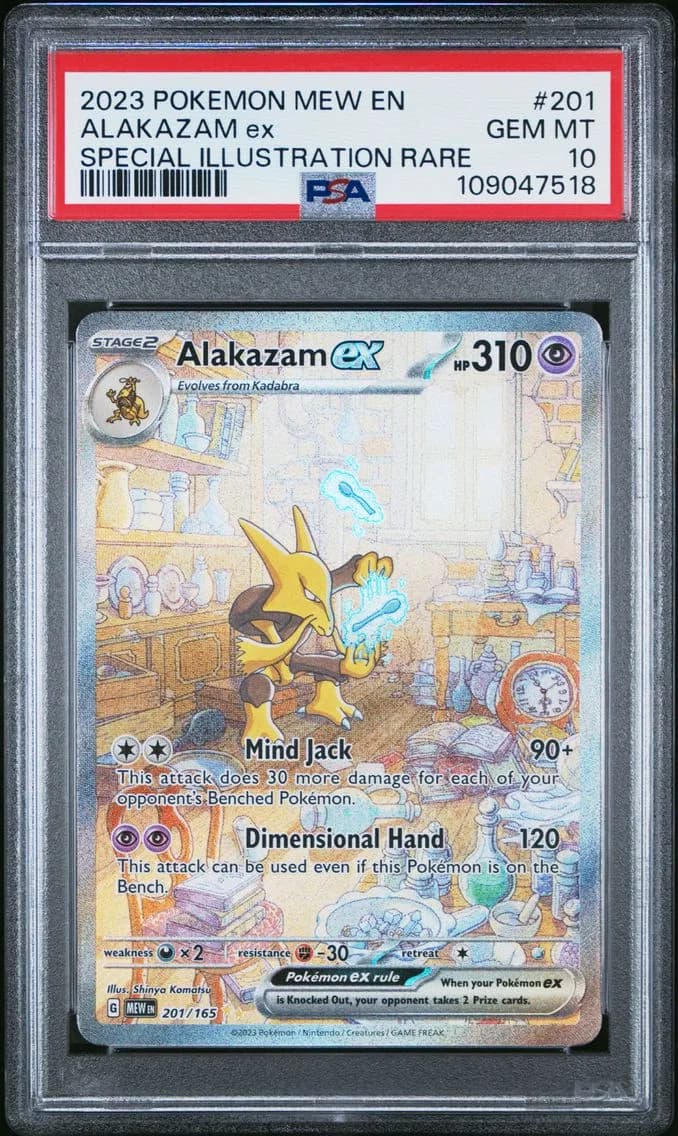 Alakazam ex slab