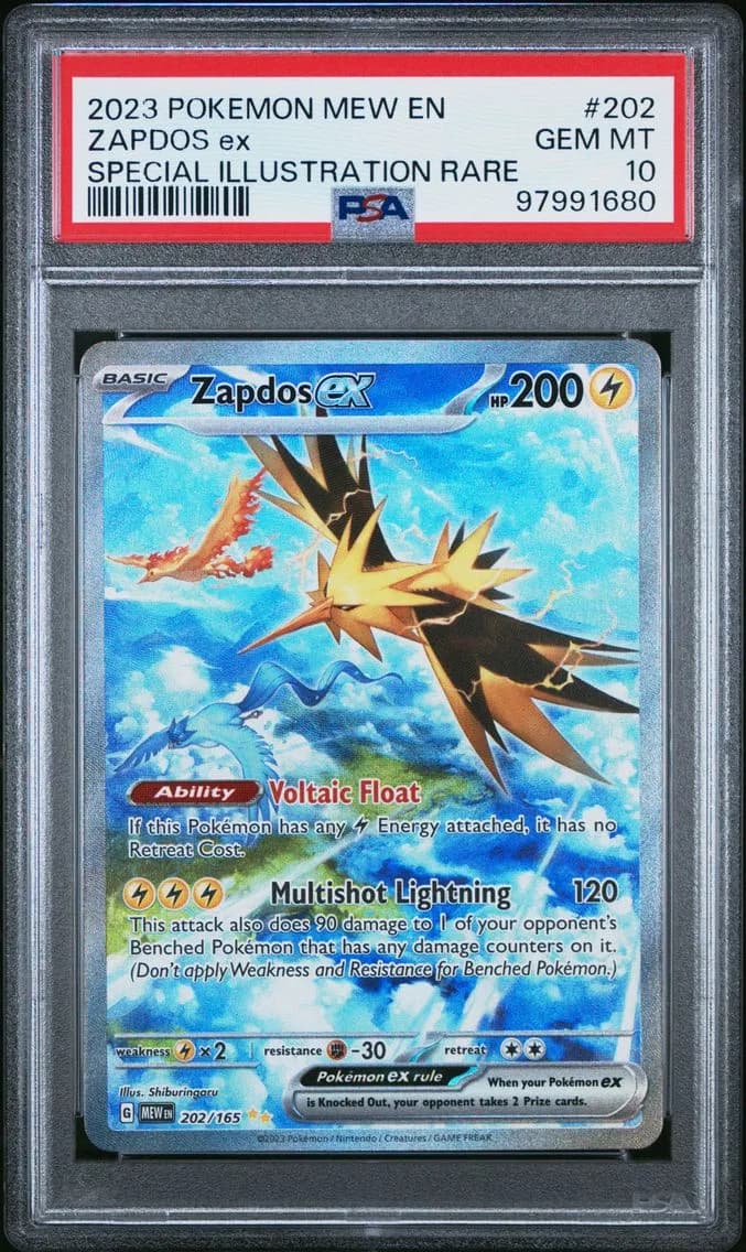 Zapdos ex slab