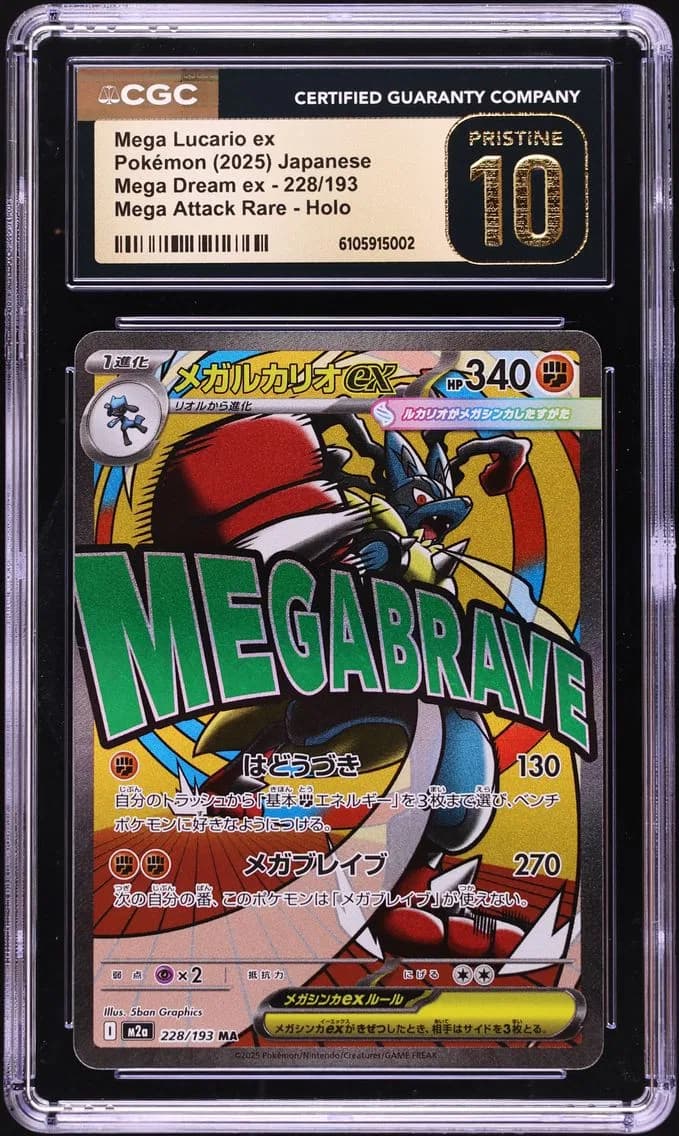 Mega Lucario ex slab