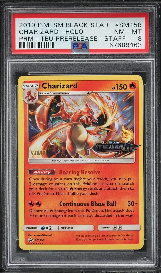 Charizard slab