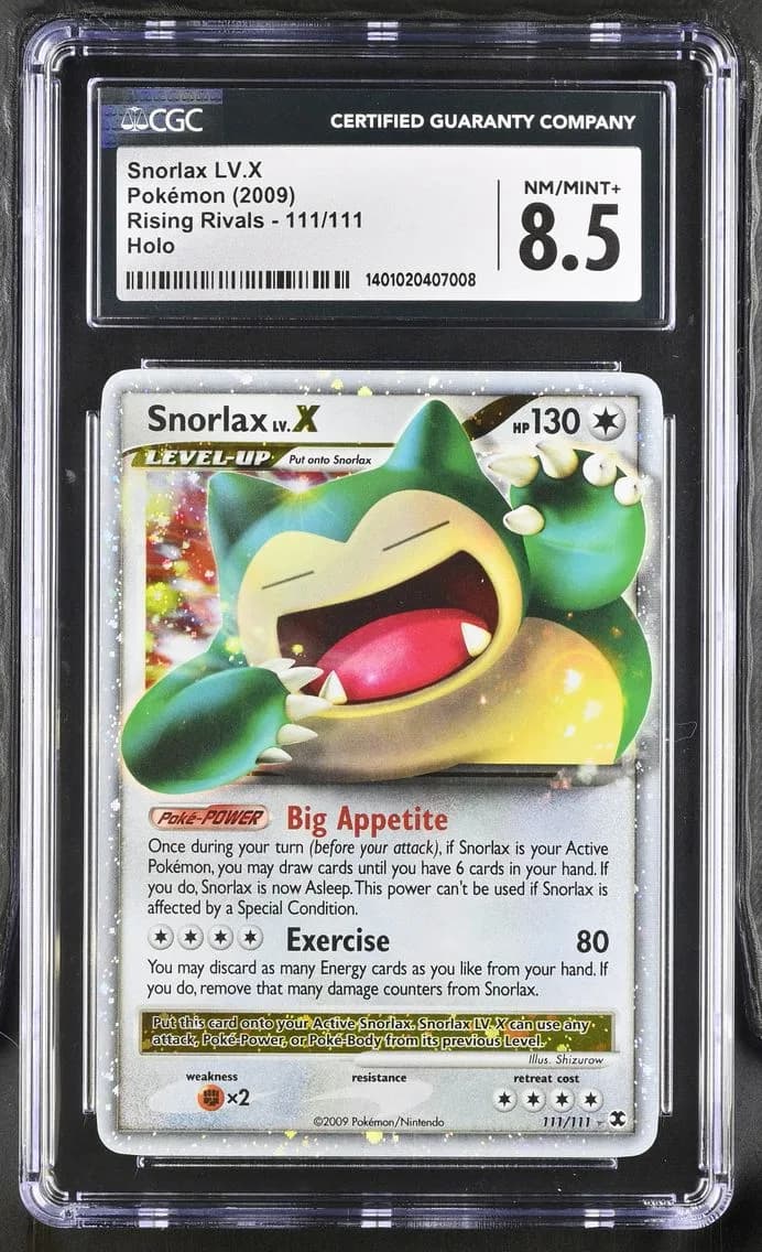 Snorlax LV.X slab