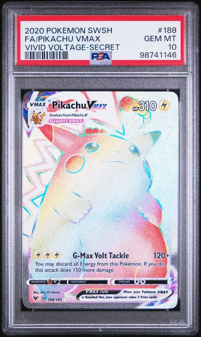 Pikachu VMAX slab