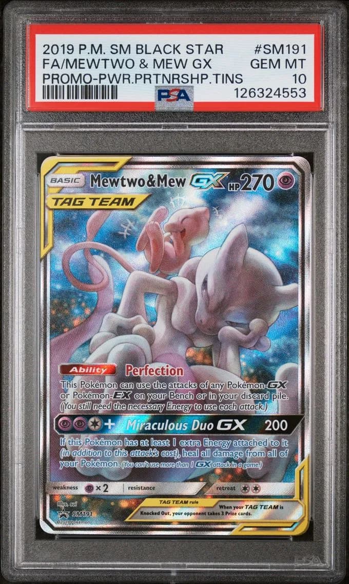 Mewtwo & Mew-GX slab