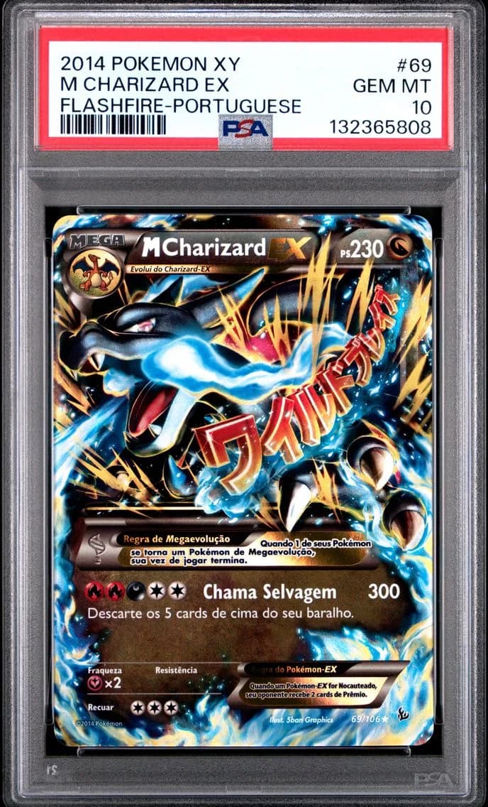 M Charizard-EX slab