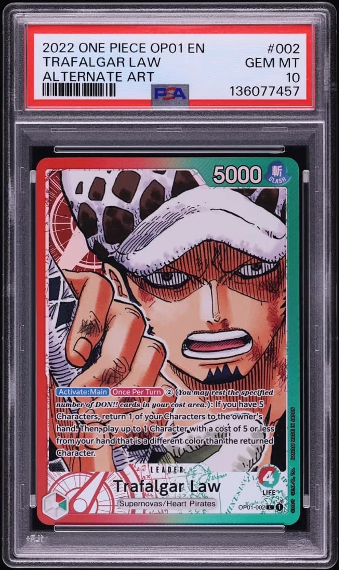 Trafalgar Law slab