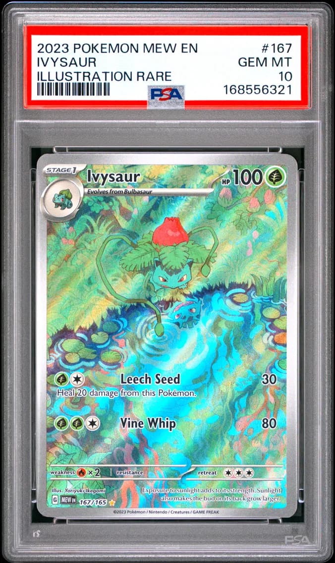 2023 #167 Ivysaur PSA 10 Mew EN-151