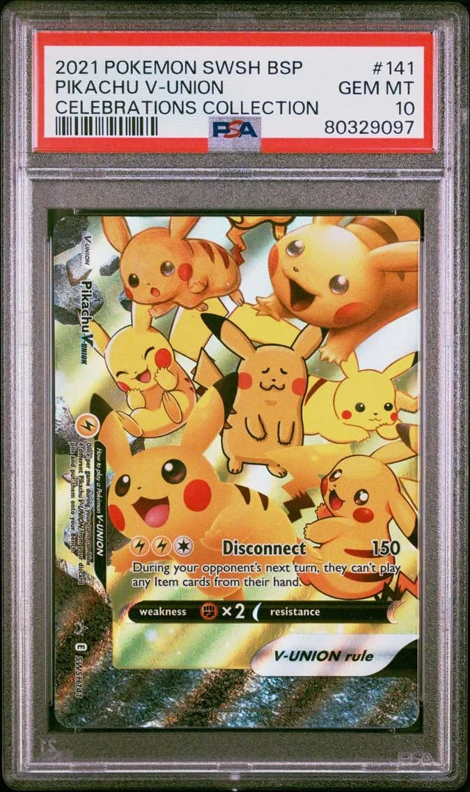 Pikachu V-UNION slab