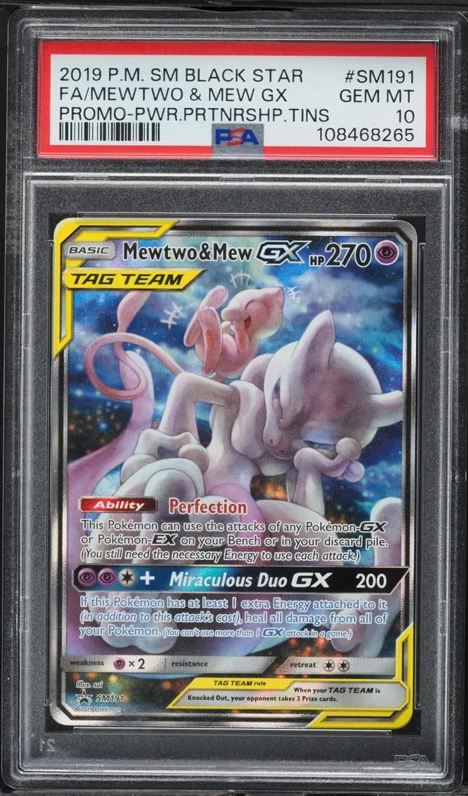 Mewtwo & Mew-GX slab