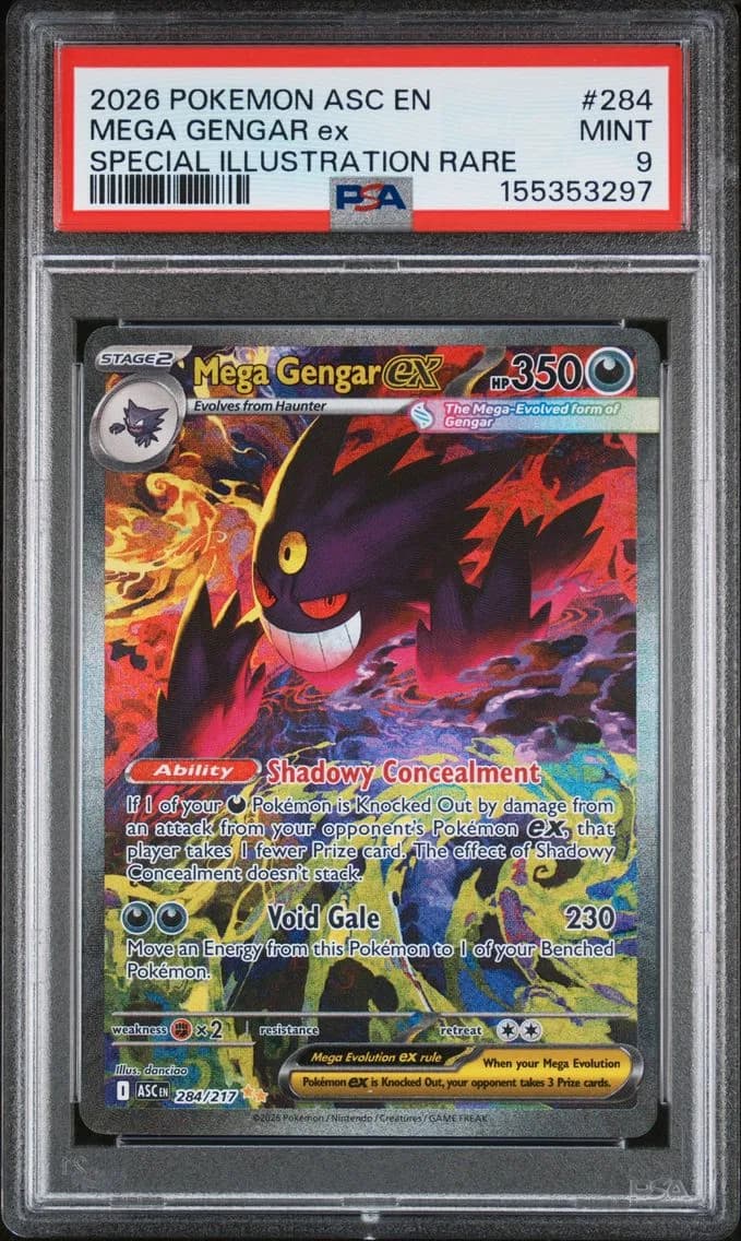 Mega Gengar ex slab