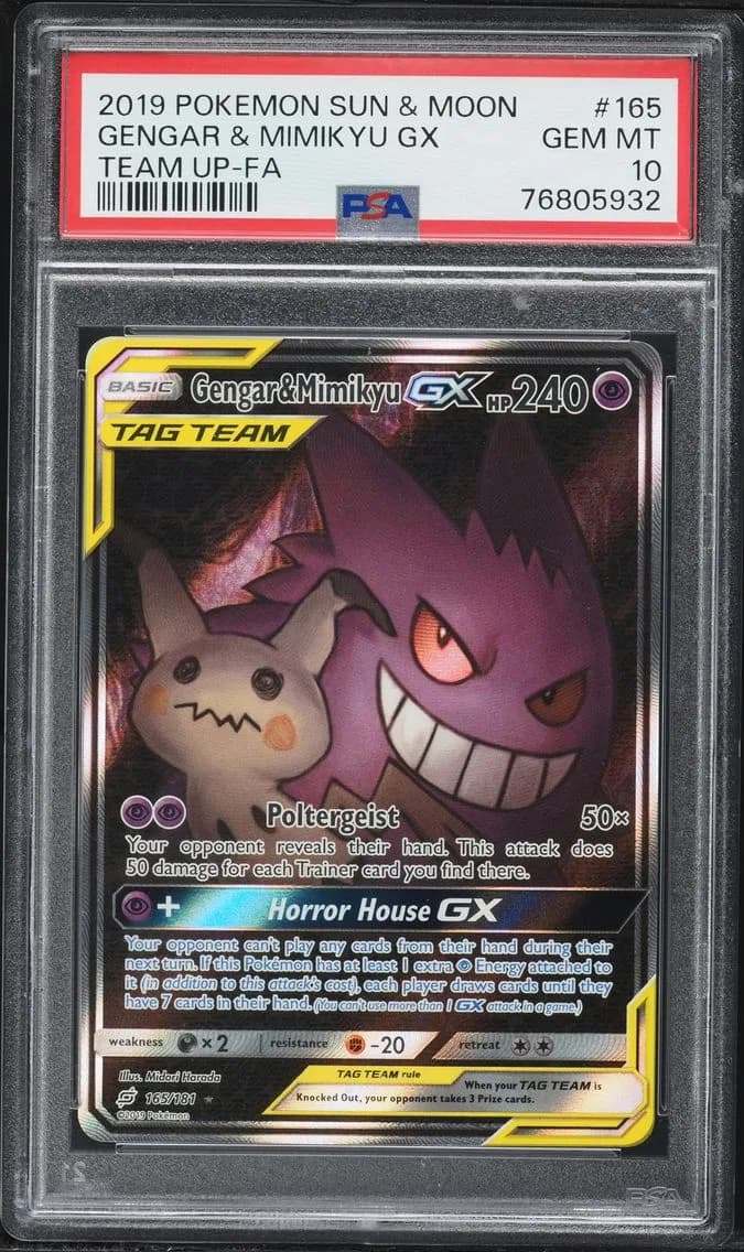 Gengar & Mimikyu-GX slab