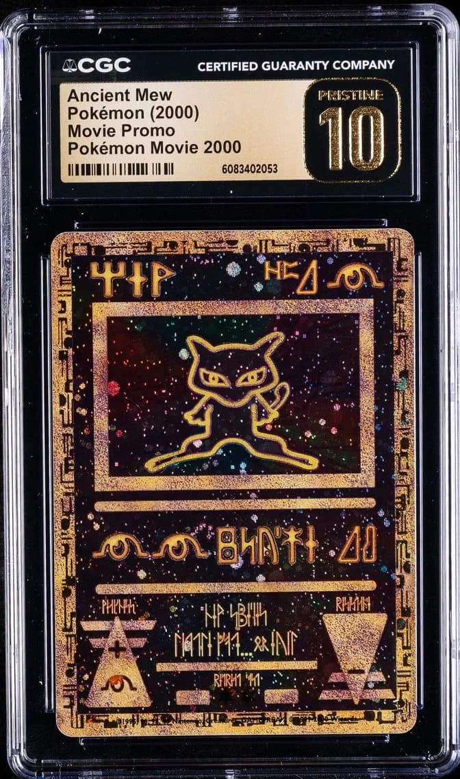 2000 #NA Ancient Mew CGC 10 PRISTINE Pokemon Movie Promo