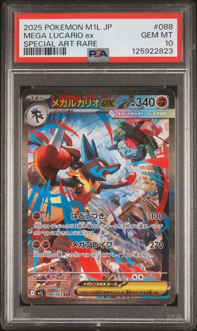 Mega Lucario ex slab