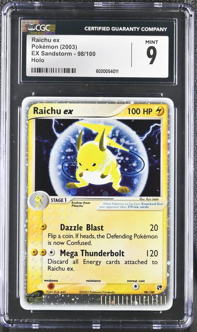 Raichu ex slab