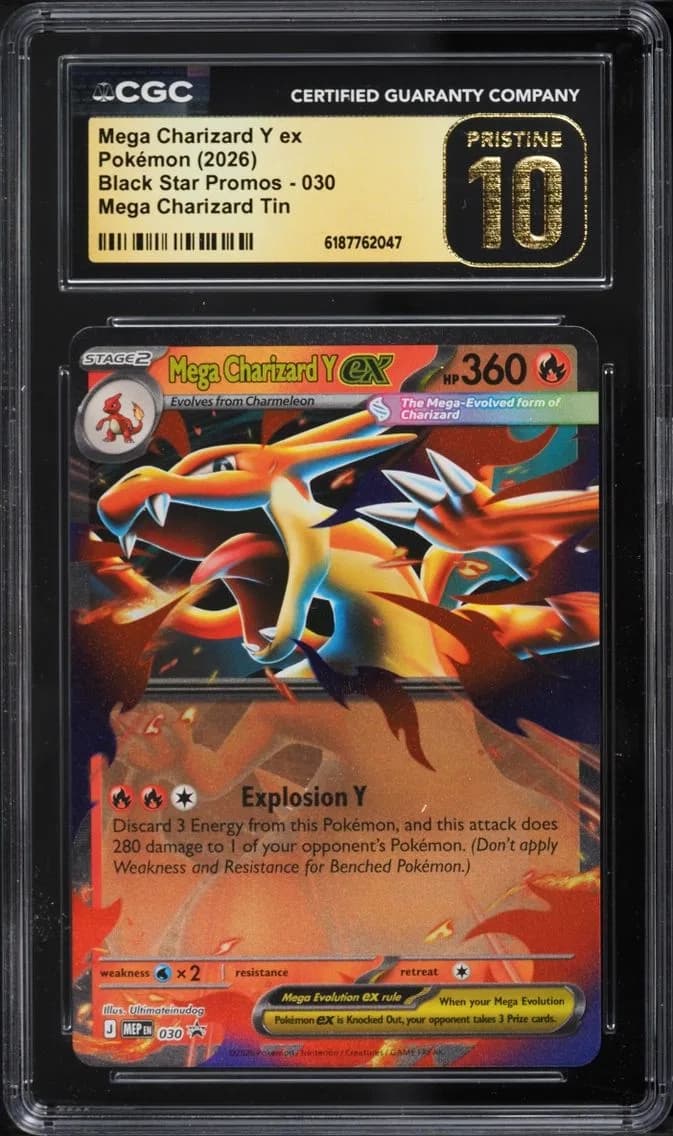 Mega Charizard Y ex slab