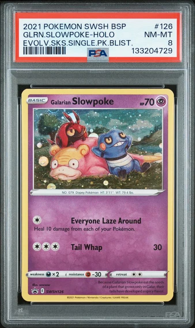 Galarian Slowpoke slab