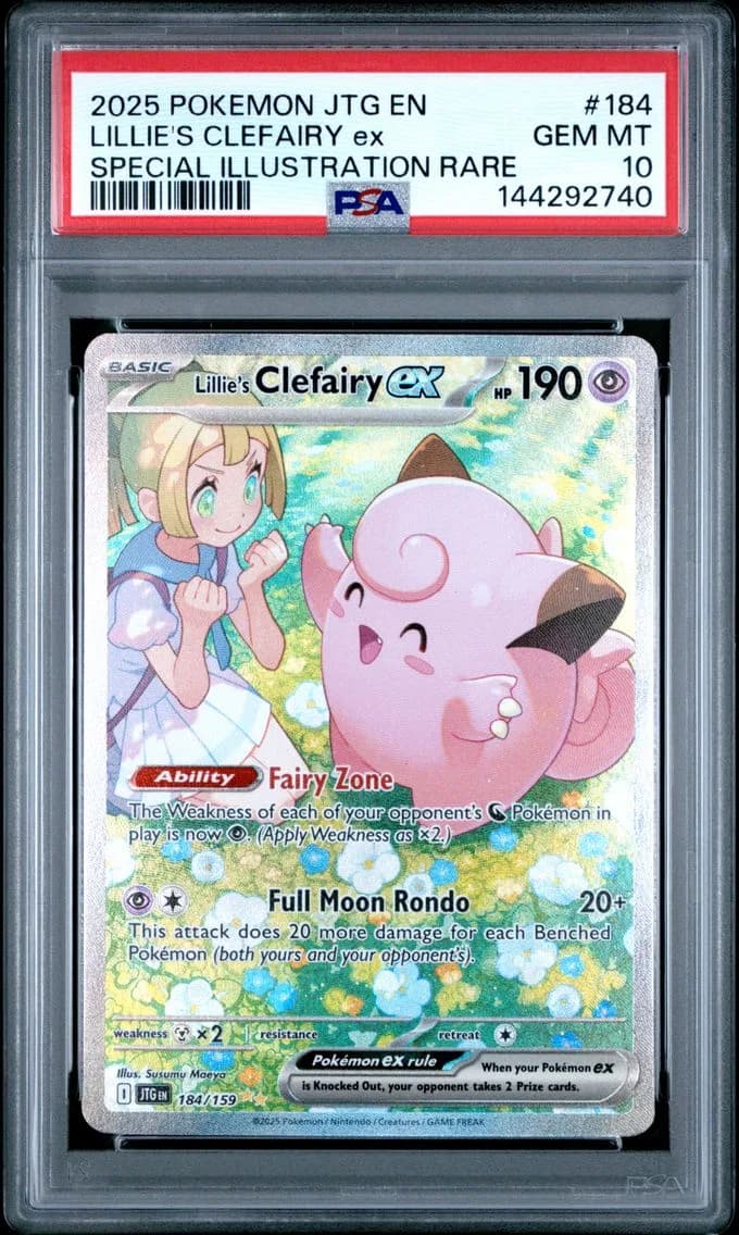 Lillie's Clefairy ex slab