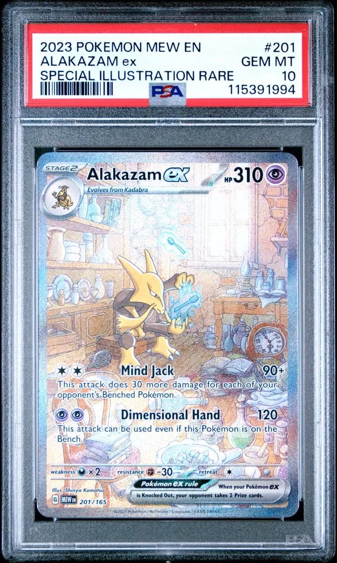 Alakazam ex slab