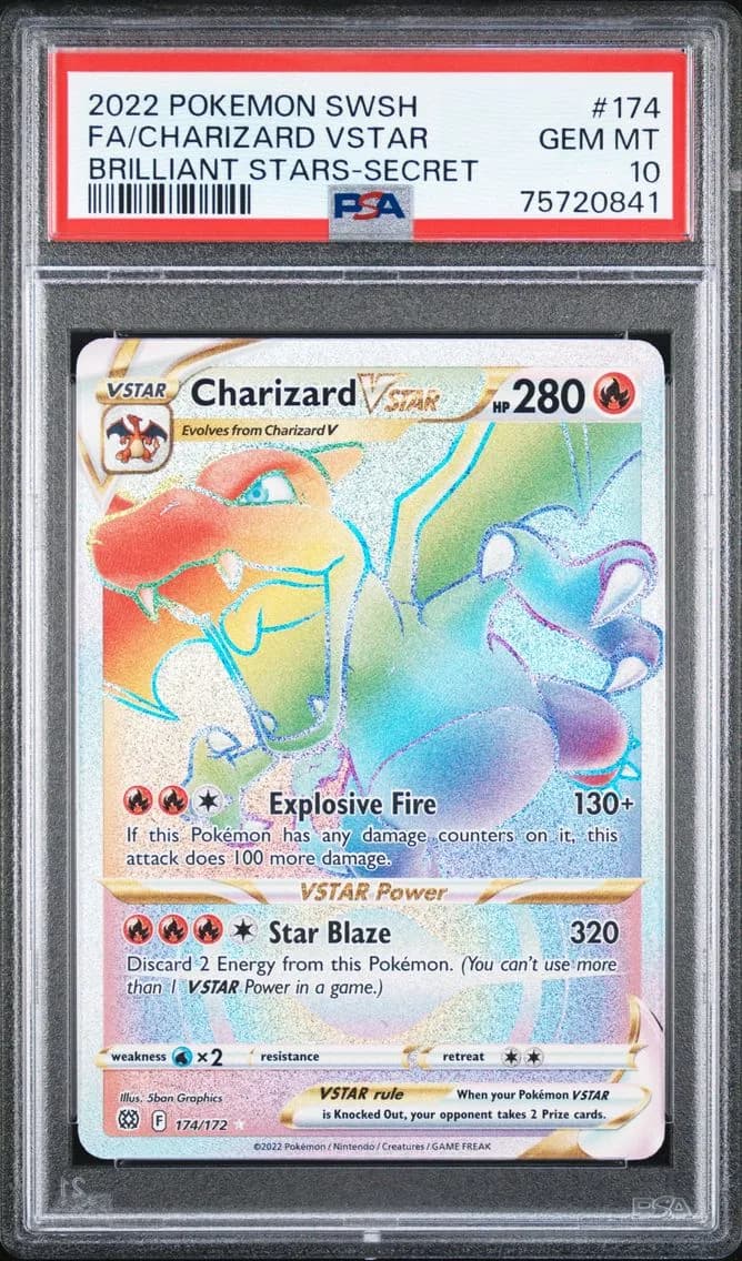 Charizard VSTAR slab