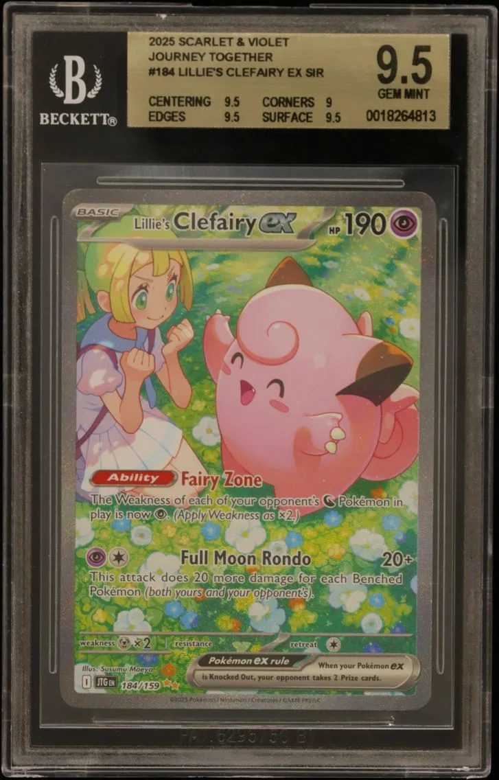 Lillie's Clefairy ex slab