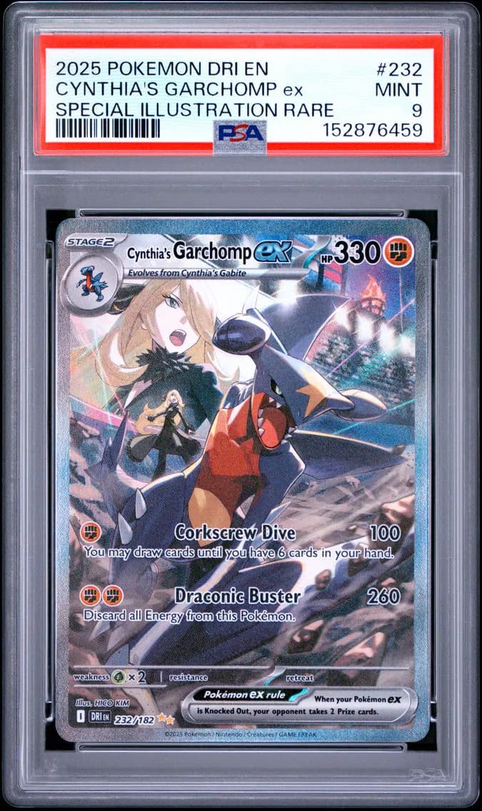 Cynthia's Garchomp ex slab