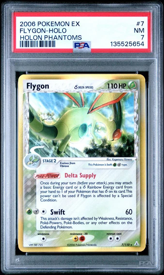 2006 #7 Flygon-Holo PSA 7 EX Holon Phantoms