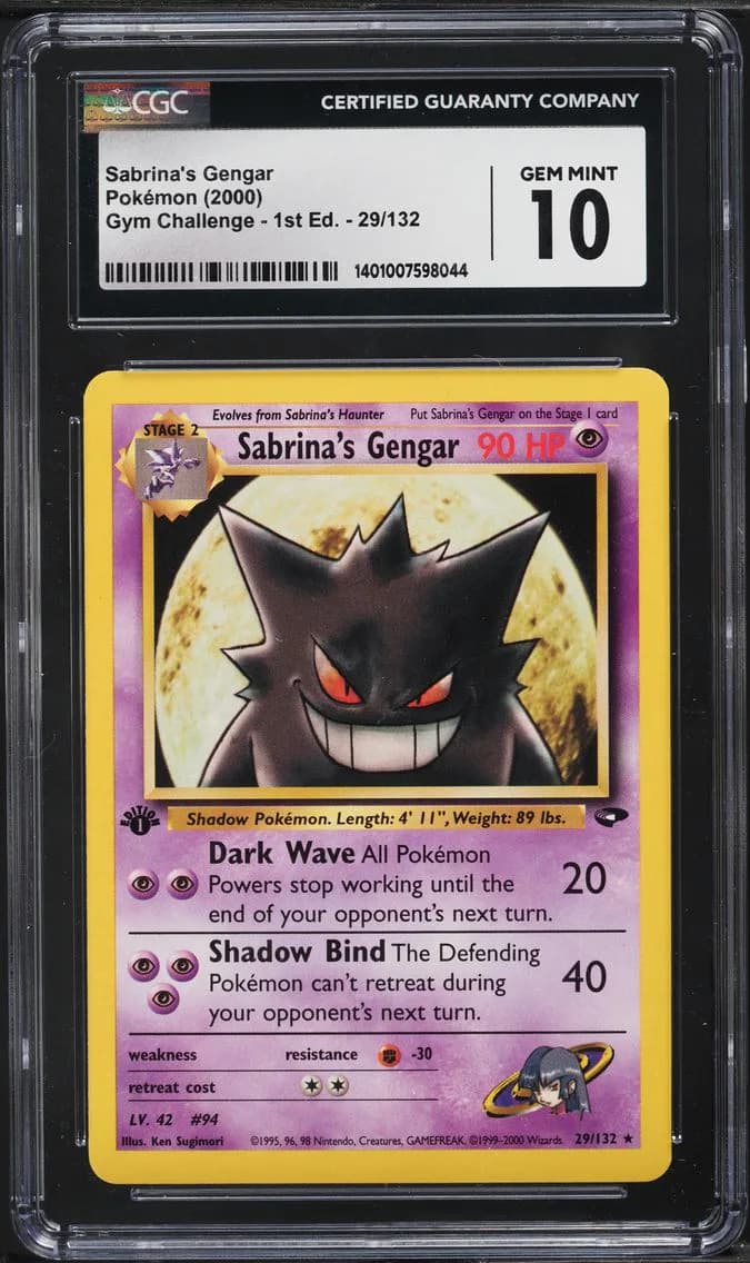 Sabrina's Gengar slab
