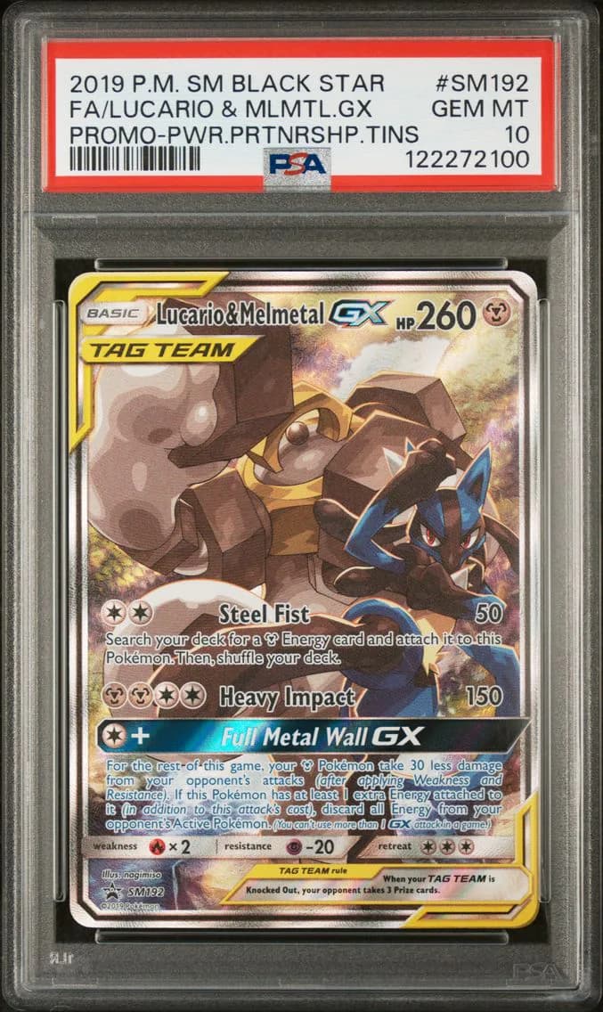 Lucario & Melmetal-GX slab