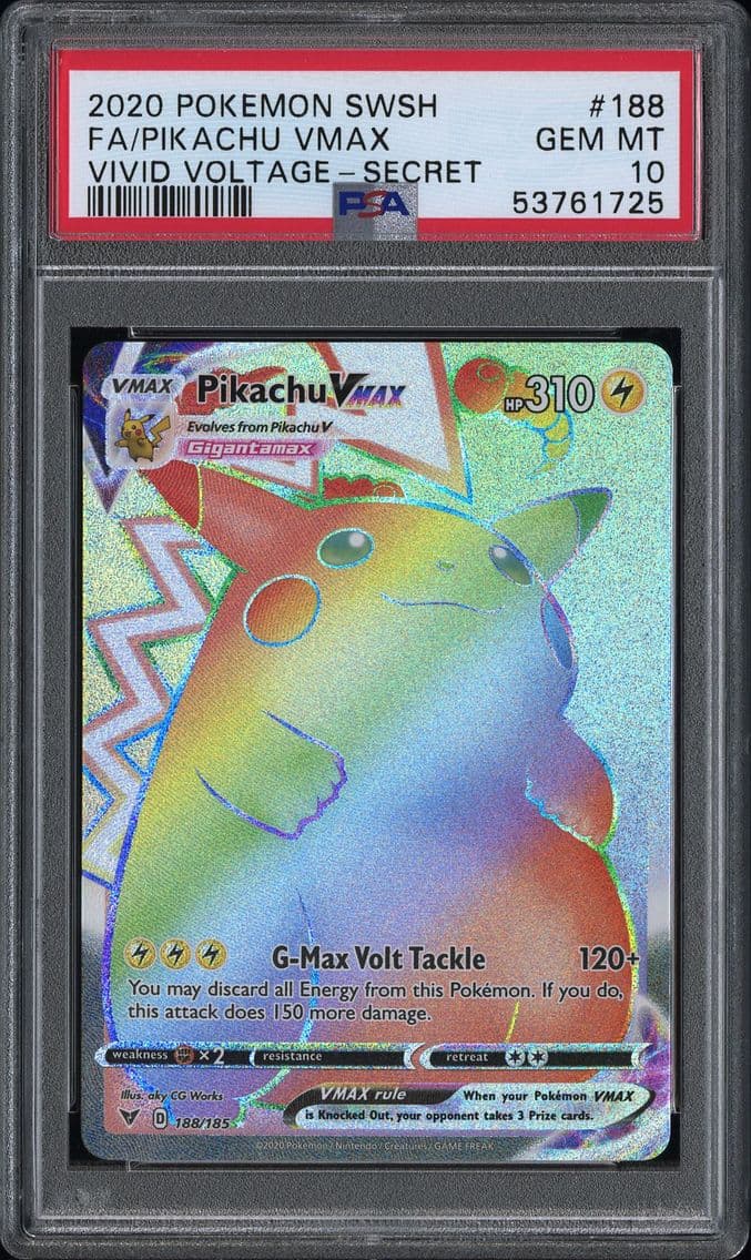 Pikachu VMAX slab