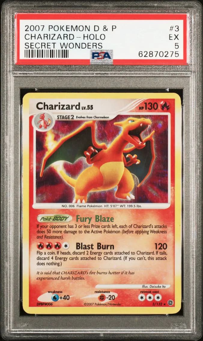 Charizard slab