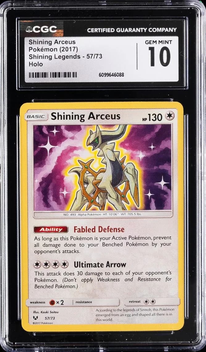 Shining Arceus slab