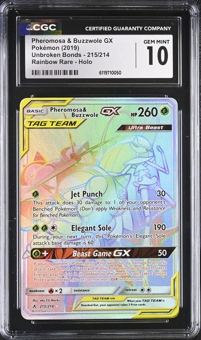 Pheromosa & Buzzwole-GX slab