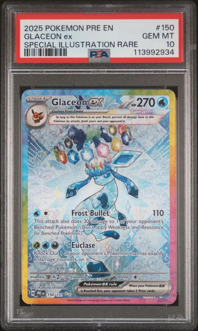 Glaceon ex slab