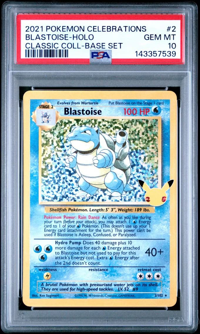 Blastoise slab