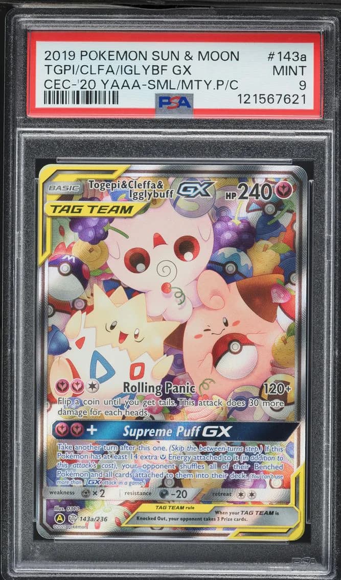 Togepi & Cleffa & Igglybuff-GX slab