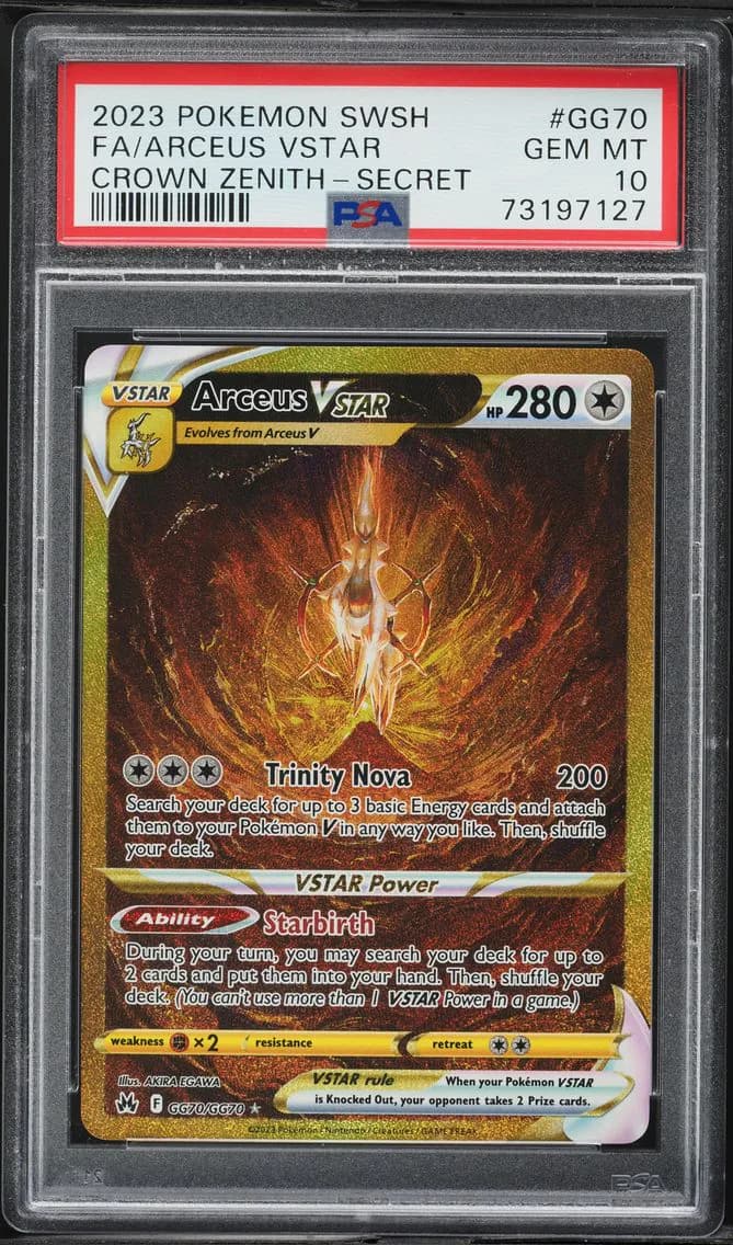 Arceus VSTAR slab