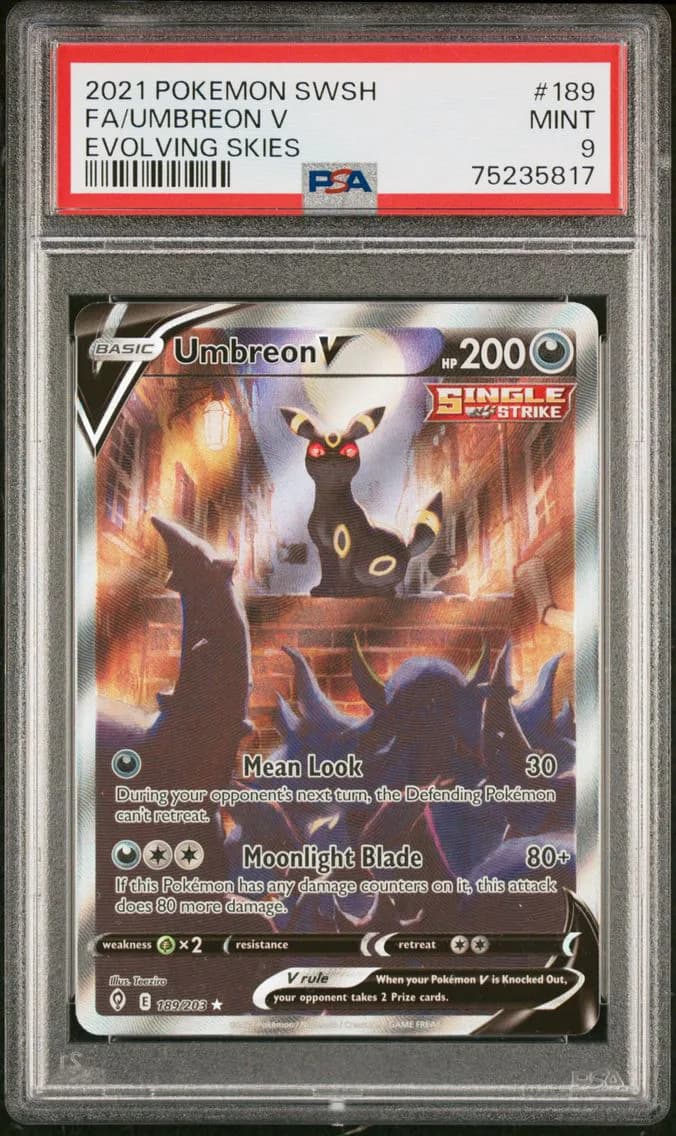 Umbreon V slab