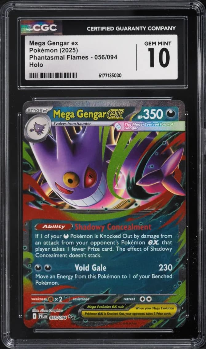 Mega Gengar ex slab